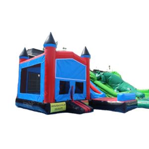 Wholesale 8 to 13 Years Age Range Commercial Grade PVC Bounce House With Slide For Party Rental from china suppliers