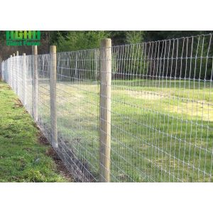 HGMT Steel Wire Mesh Fixed Knot Livestock Fence Panels