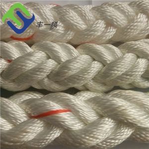 High Strength 48mm 8 Strand Polyester Rope For Marine Project