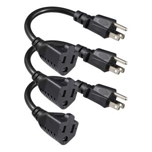 18AWG 3-Prong Pigtail Power Cord for Appliances and Tools