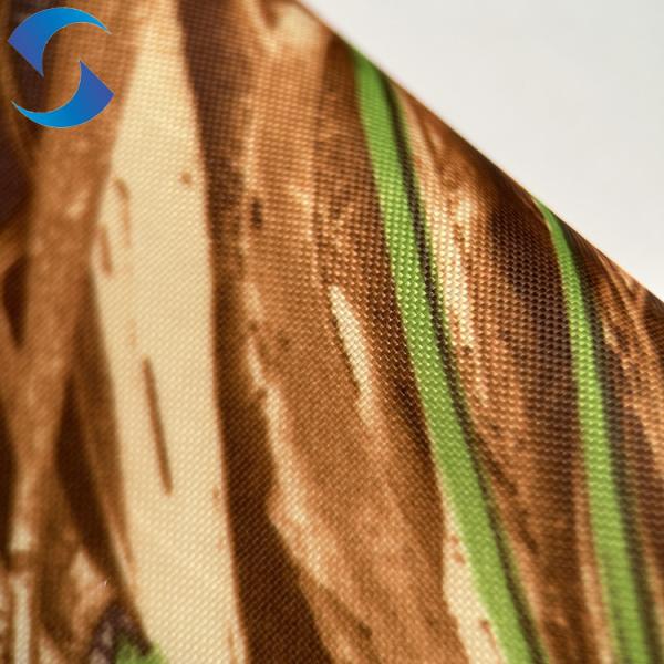 Quality 100% Polyester 210D Waterproof Oxford Fabric With Digital Printing For Raincoats And Tents for sale