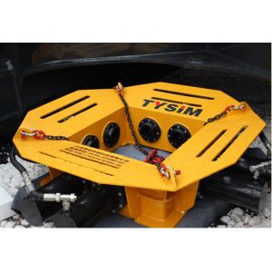 Square Pile Cutting Equipment Hydraulic Breaker Hire 30mpa Max Crowd Pressure