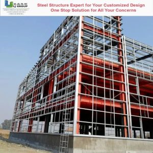 Precision Steel Structure Building Multi Storey Frame Braced Structure