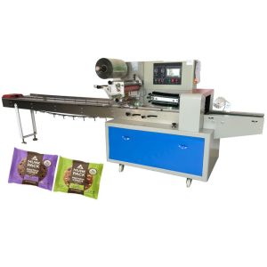 China Thick Milk Bakery Biscuit Packing Machine Beautiful Performance Saving Films on sale