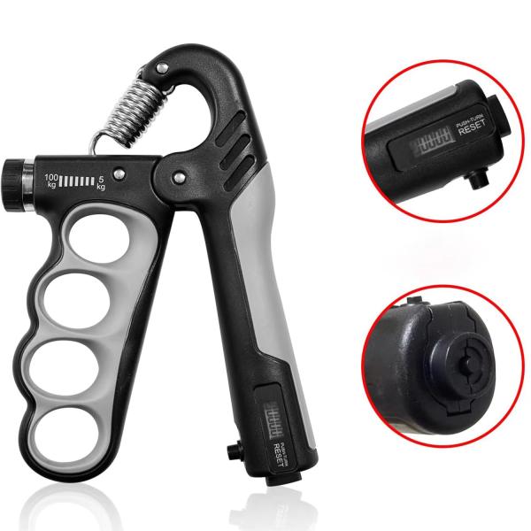 Five Finger Strengthener Handle Fitness Strength Exercise Portable Metal