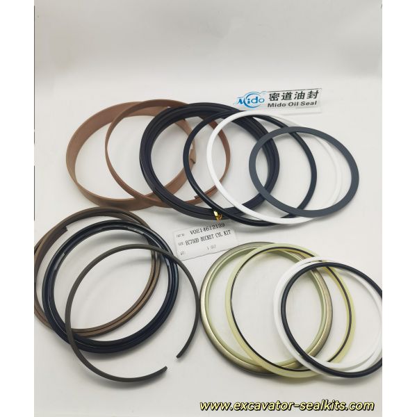 Premium EC750D Bucket Hydraulic Cylinder Seal Kit | VOE 14612139 | For Enhanced Durability | Performance