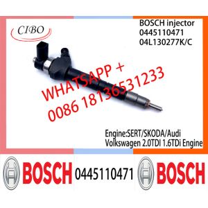 BOSCH injetor 0445110471 04L130277K/C ommon Rail Fuel Injector 0445110471