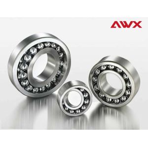 Double Row Angular Contact Self Aligning Spherical Bearing / Steel Deep Groove