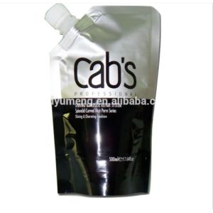 Customized shape doypack Stand up pouch with corner spout of daily