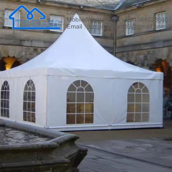 Wholesale Custom Canopy Aluminum Frame Storage Tent White Party Tent Gazebo Canopy With Sidewalls