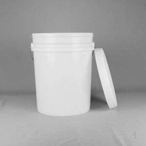 Custom 20L 5 Gallon Plastic Buckets Heat Transfer Printing