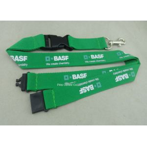 Polyester Double Sides Custom Metal Keychains For Business Promotion