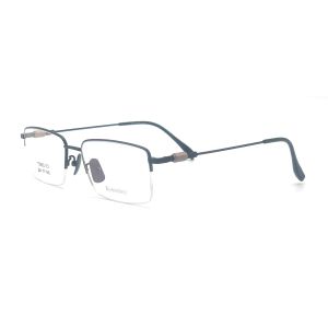 TD033 Rectangle eye shape titanium frame engineered with precision