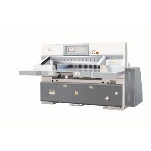 Program-control Paper Sheet Cutter, High precision, Computer control, Blue