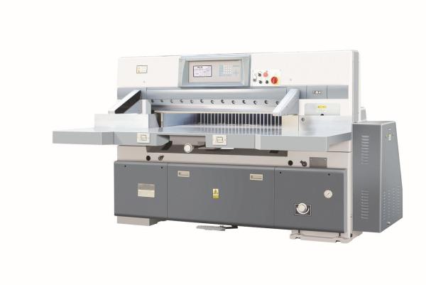 Quality Program-control Paper Sheet Cutter, High precision, Computer control, Blue Screen or Touch Screen for sale