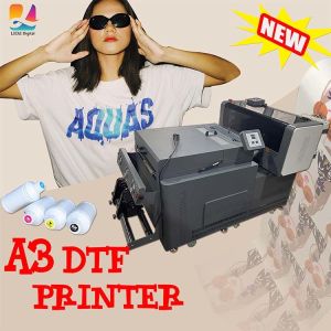 Tshirt Textile Printing Machine Canvas Bag A3 DTF Printer Machine For Schoolbag