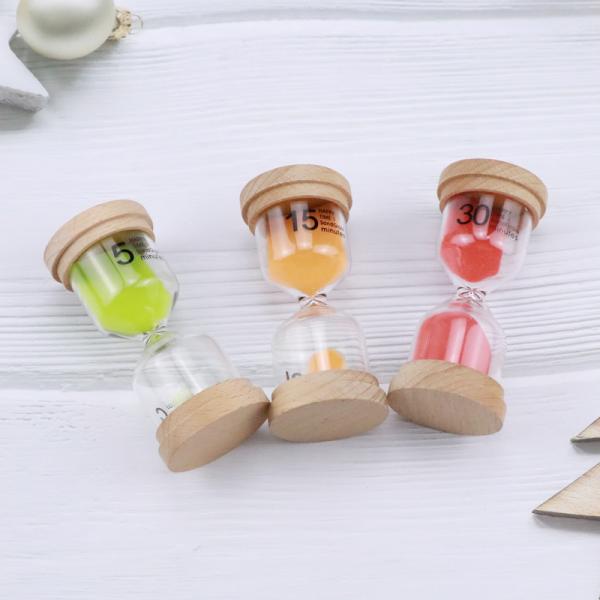 SGS 1-30 Min Wood Hour Glass Timer , Personalized Sand Timer Hourglass