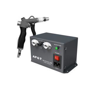 Handheld Static Elimination Devices Ionizing Air Gun With Power Supply