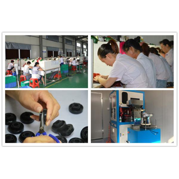 Colourful NBR / Nitrile Rubber Bushing For Automotive Oil Resistance