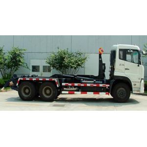 Carriage Removable Garbage Collection Truck SINOTRUK 25CBM 6X4 LHD
