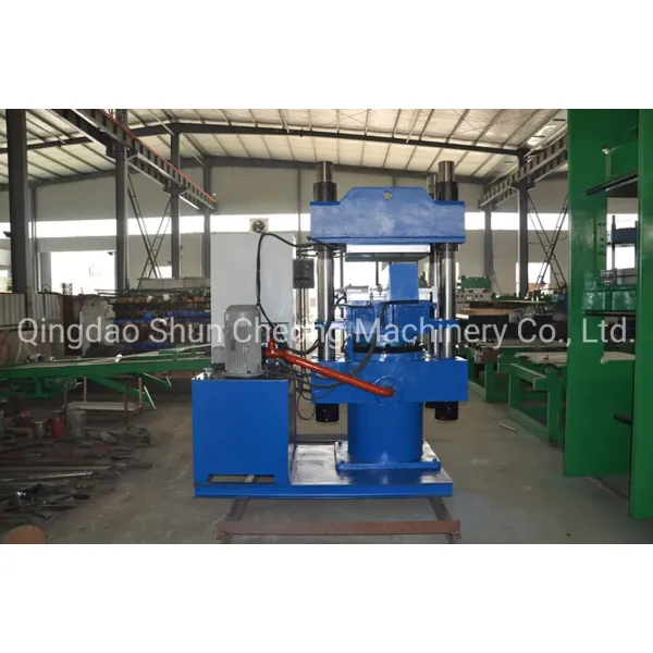 Customized PLC Controlled Low Noise Rubber Vulcanizing Machine for Precision Vulcanizing Press