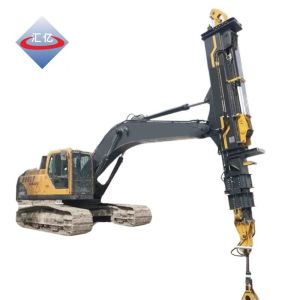 Soild Construction Space Telescopic Clamshell Excavator Long Reach Attachment
