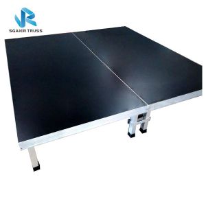 SgaierTruss Aluminum portable 4x8 mobile mini stage platform for children show 0