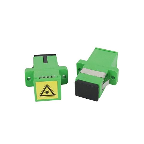 SC APC SM SX Fiber Optic Adapter For Fiber Optic Transmission System