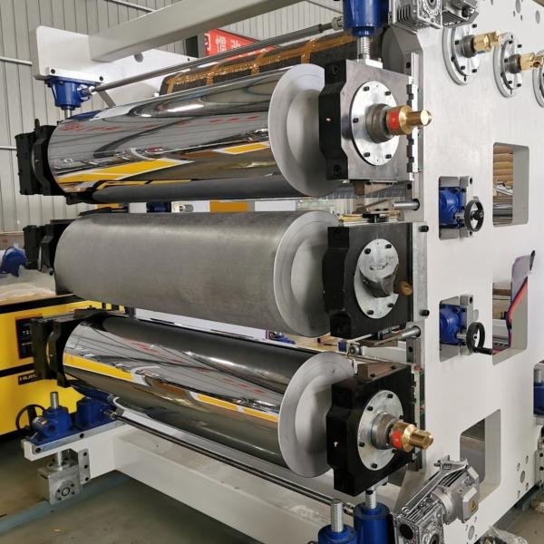 Energy Saving PVC Sheet Extruder Line for Advanced Artificial Marble Sheet