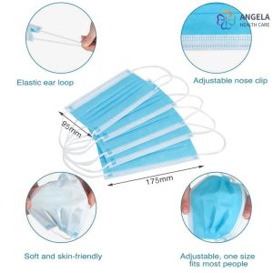 Medical Protective Disposable Face Mask Factory Certificated with Ce FDA