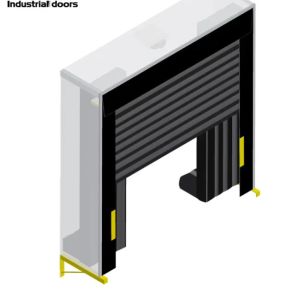 China High Durability and Modern Design Adjustable Customized Metal Intelligent Control Electric Loading System Dock Door Shelter for Businesses on sale
