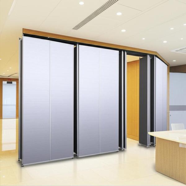 Interior Customization Folding Partition Walls Aluminium Material with B1