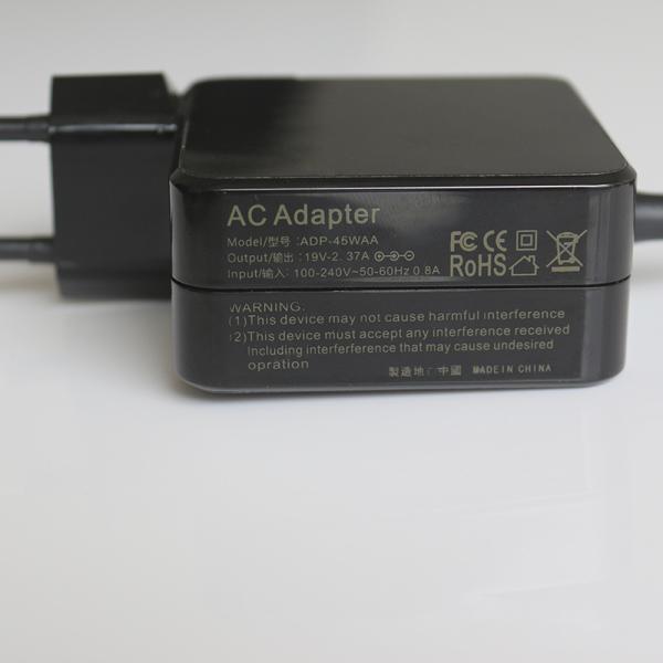 5.5*2.5mm ASUS Laptop AC Adapter 19V 2.37A 45W For ASUS X551CX451C Wall Charger