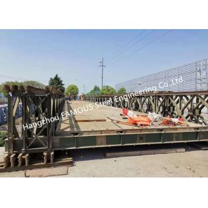 AWS D1.1D1.5 Fabricated Steel Structures For Modular Bridges Truss Girder