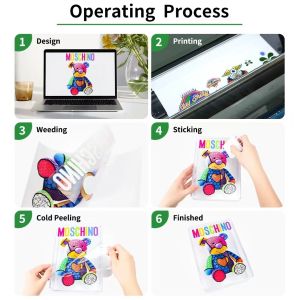 Glossy Finish Polymer UV Printing Film With Instant Drying Chemical Resistance