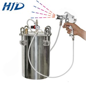 Paint / Glue Manual Coating Machine , Pneumatic Vacuum Manual Spraying Machine