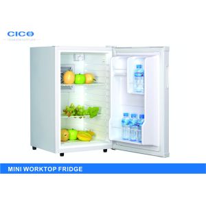Wholesale 65L Reliable Household Mini Worktop Fridge Low Noise Without Compressor from china suppliers