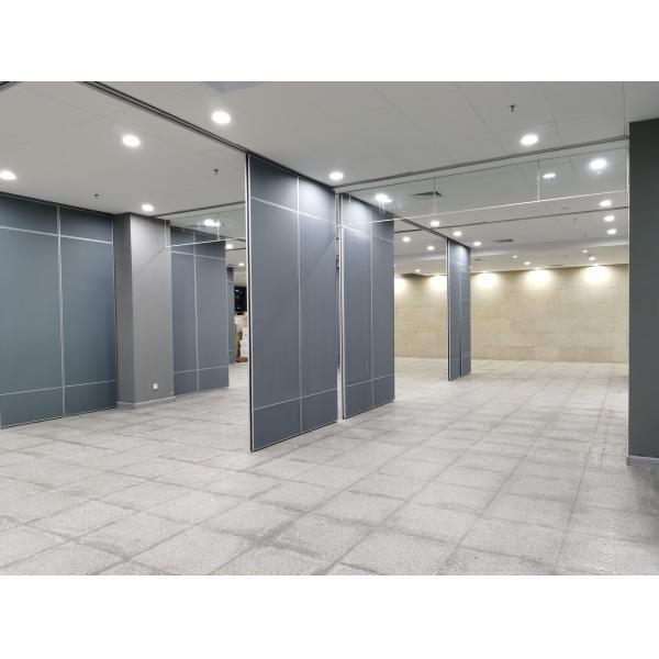 Top Hung Soundproof Movable Partition Walls For Exhibition Hall Multi Color