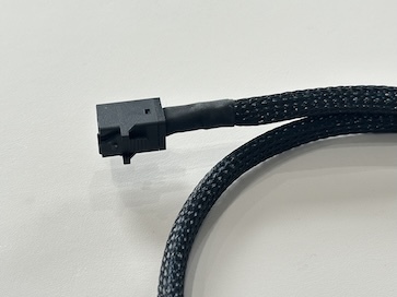 4Pin Fan Connector Sleeved Extension Cable – 2.54 mm Pitch Electrical Wire Harness for PC Case / Server Cooling