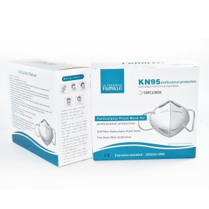 Anti Coronavirus KN95 Dust Mask Disposable Earloop Face Mask Use In Hospital