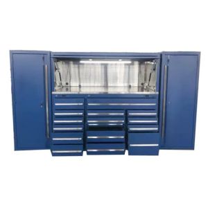 Durable Workplace Storage Solution Heavy Duty Rolling Metal Tool Cabinet with