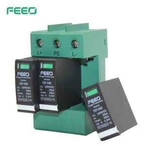 2P 800V SPD Surge Protection Device For photovoltaic system