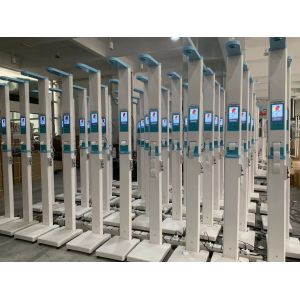 Coin Operated Ultrasonic Adult Height Weight BMI Body Analysis Machine