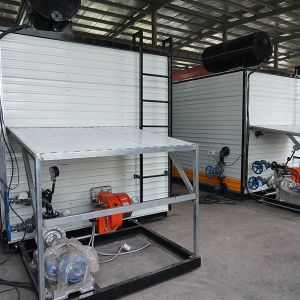 Carbon Steel Double Heating Drum 16m3 Bitumen Melter