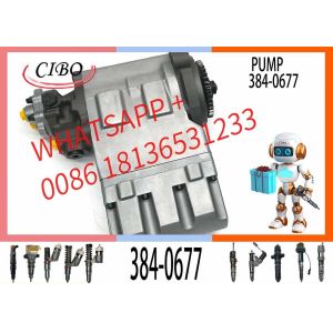 Excavator spare parts 384-0677 engine C7 C9 Fuel Injection Pump 3840677 For