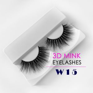 Cruelty Free 25MM Mink Lashes Natural Black Color With Customized Logo