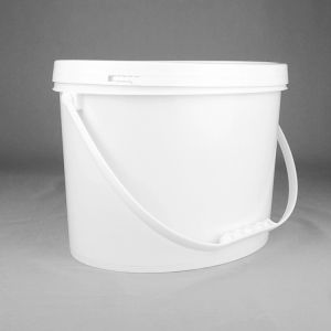 10kg Oval Plastic Packaging Drum Can Be Customized