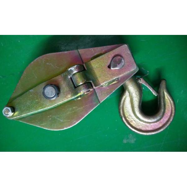 Iron Wire Rope Pulley Tackle Wheel Hoisting Block Customization