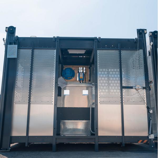 SC200/200 Rack And Pinion Construction Hoist Lifting For Passengers And