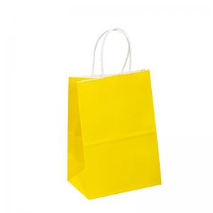 Wholesale Shopping Convenient Portable Kraft Paper Bag Custom Logo Design Size Wholesale from china suppliers